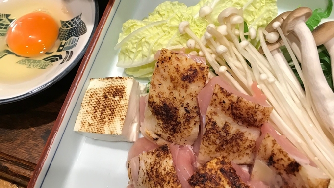 【紀州赤どり使用】和歌山食材盛りたくさん！深みある味わい地鶏をすき焼きで♪